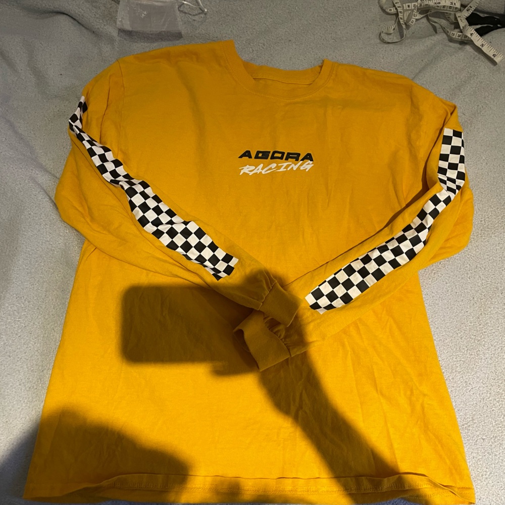 Agora racing shirt long sleeve size large